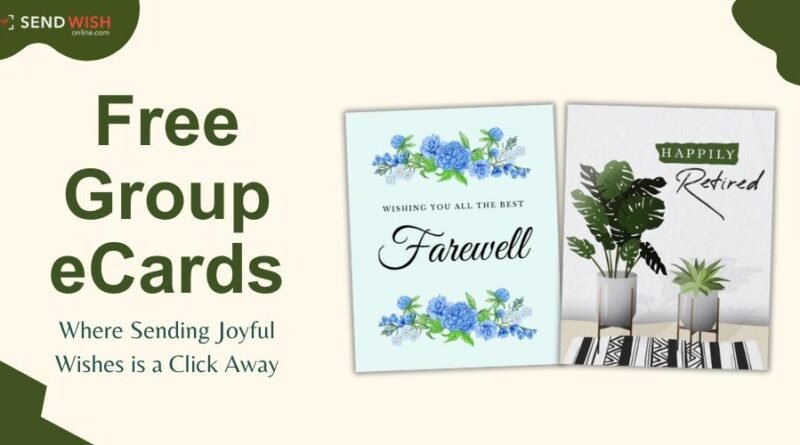 Customizing the Free group ecards