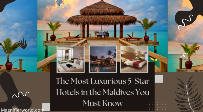 The Maldives is synonymous with luxury, featuring stunning turquoise waters, soft white beach strands, and world- class lodgement. This tropical paradise is home to some of the most luxurious 5- star resorts in the world, offering gests that review substance. 